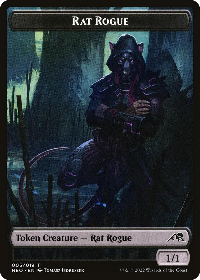 0005 Rat Rogue Token T Kamigawa: Neon Dynasty