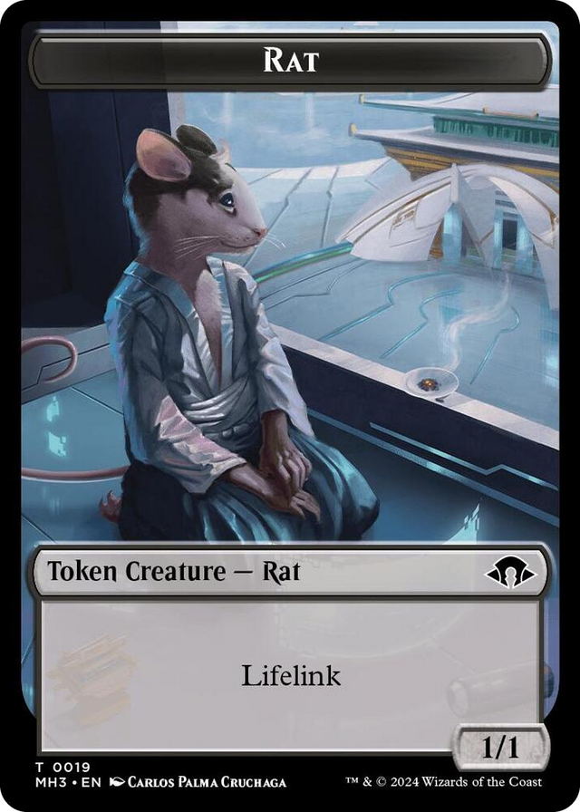 0019 Rat Token T Modern Horizons 3