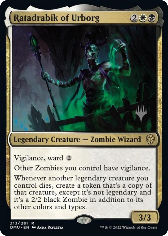 0213 Ratadrabik of Urborg R Promo Pack: Dominaria United