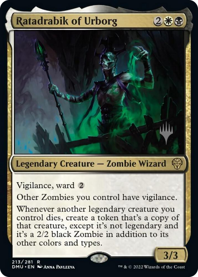 0213 Ratadrabik of Urborg R Promo Pack: Dominaria United