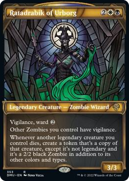 0353 Ratadrabik of Urborg (Textured Foil) R Dominaria United