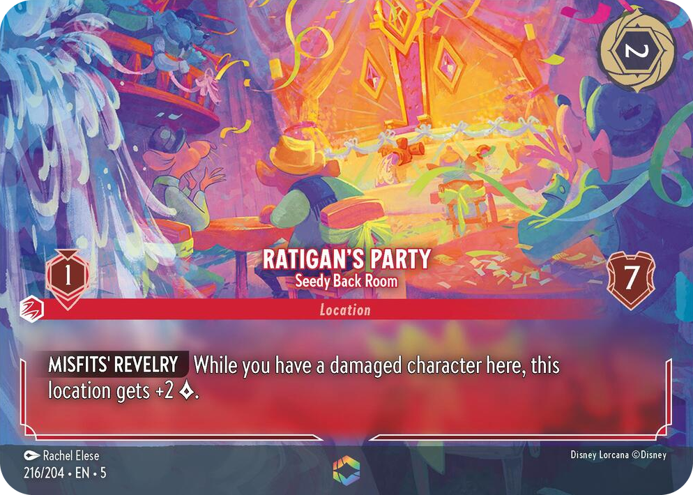 0216 Ratigan's Party - Seedy Back Room (Enchanted) Enchanted Shimmering Skies
