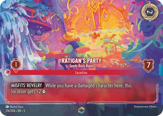 0216 Ratigan's Party - Seedy Back Room (Enchanted) Enchanted Shimmering Skies