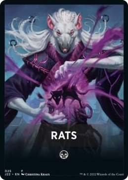 Rats Theme Card #25 T - Jumpstart 2022 Pokemon card