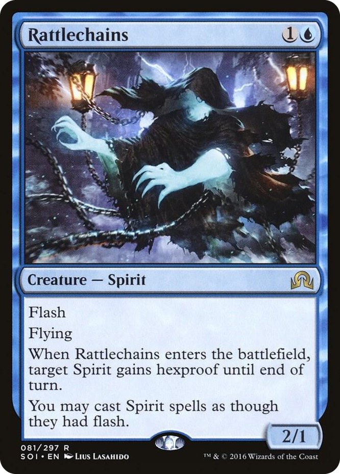 Rattlechains #81 R - Shadows over Innistrad Pokemon card