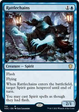 0110 Rattlechains R Commander: Innistrad: Crimson Vow