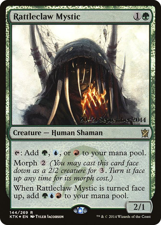 Rattleclaw Mystic #144 R - Prerelease Cards Pokemon card