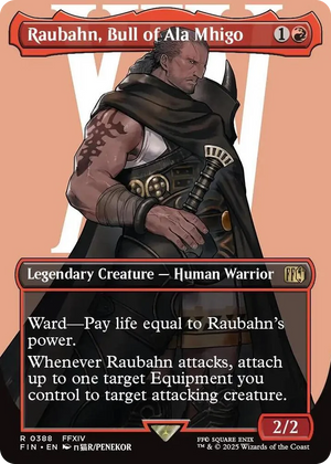 0388 Raubahn, Bull of Ala Mhigo (Borderless) R FINAL FANTASY