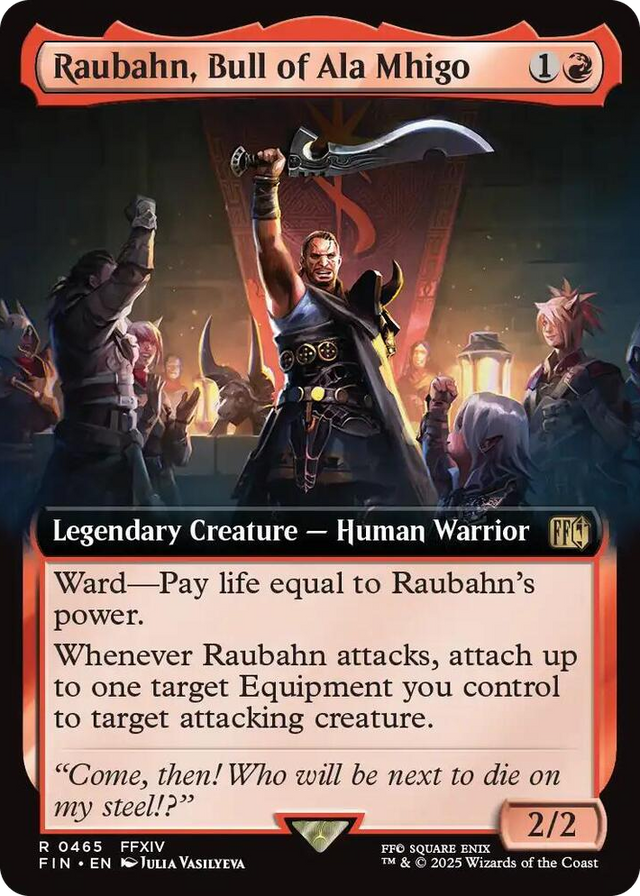 0465 Raubahn, Bull of Ala Mhigo (Extended Art) R FINAL FANTASY