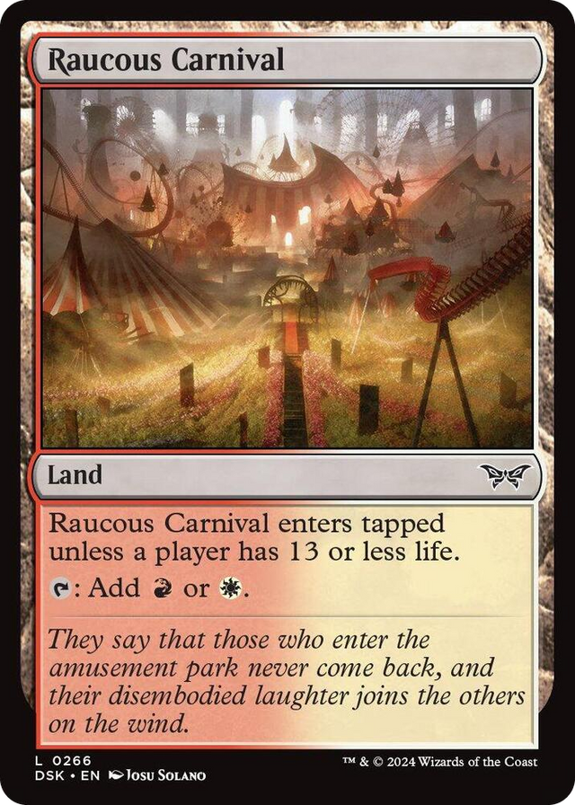 0266 Raucous Carnival L Duskmourn: House of Horror