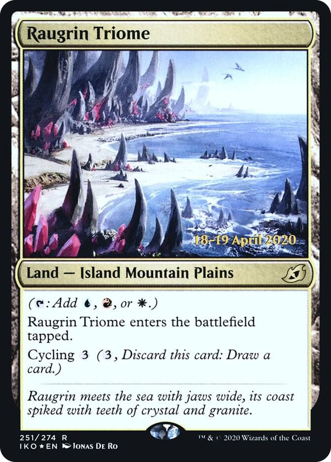 Raugrin Triome #251 R - Prerelease Cards Pokemon card