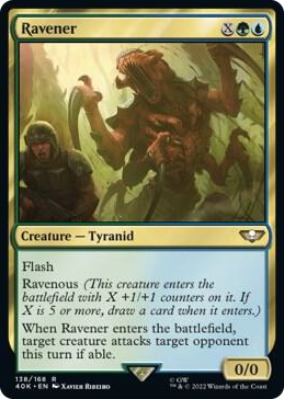 0138 Ravener R Universes Beyond: Warhammer 40,000