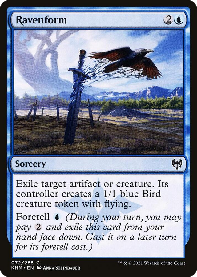 0072 Ravenform C Kaldheim