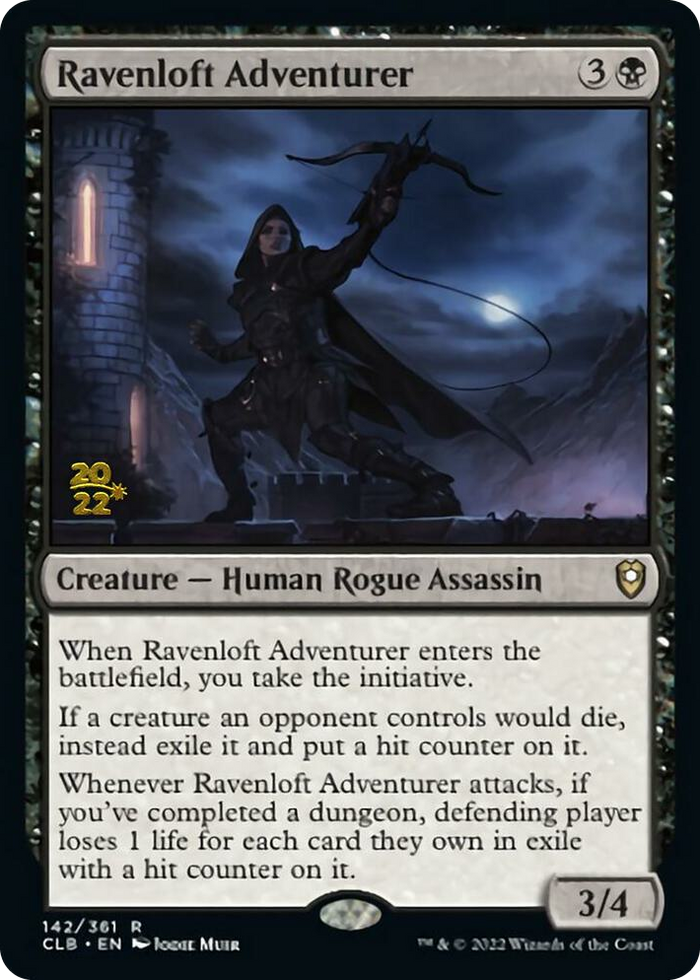 Ravenloft Adventurer #142 R - Prerelease Cards Pokemon card