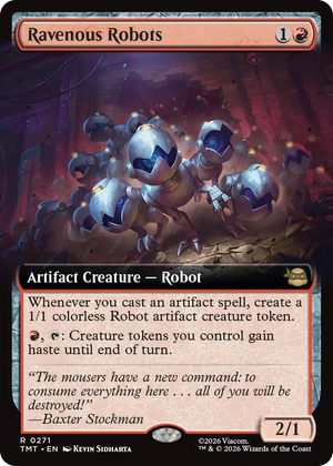0271 Ravenous Robots (Extended Art) R Teenage Mutant Ninja Turtles