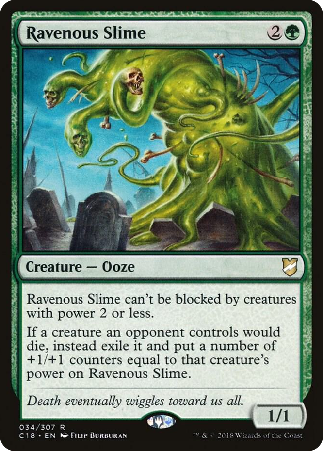 0034 Ravenous Slime R Commander 2018