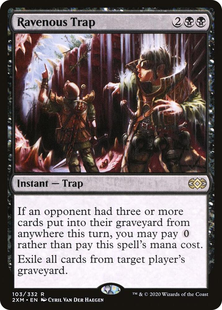 0103 Ravenous Trap R Double Masters