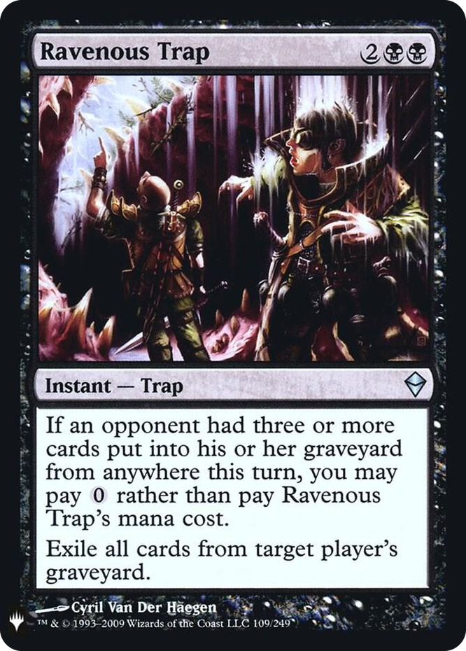 Ravenous Trap #109 U - The List Reprints Pokemon card