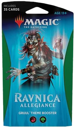 Ravnica Allegiance - Theme Booster Pack [Gruul] - Ravnica Allegiance sealed product