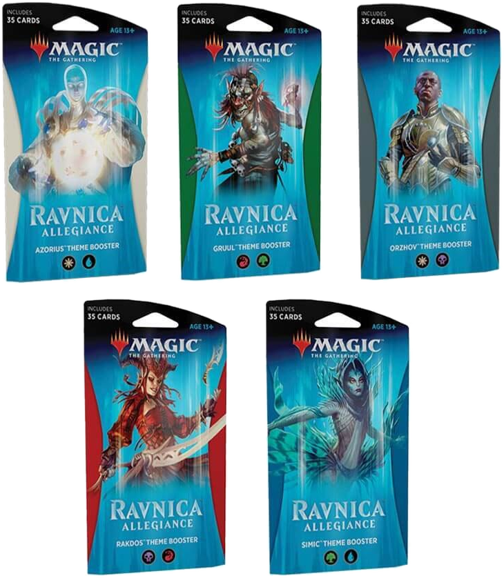 Ravnica Allegiance - Theme Booster Pack [Set of 5] - Ravnica Allegiance sealed product