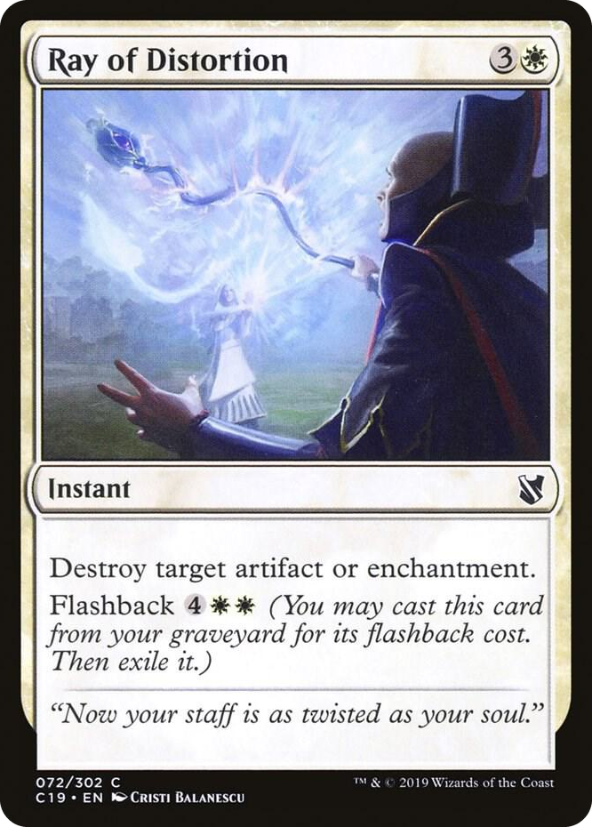 0072 Ray of Distortion C Commander 2019