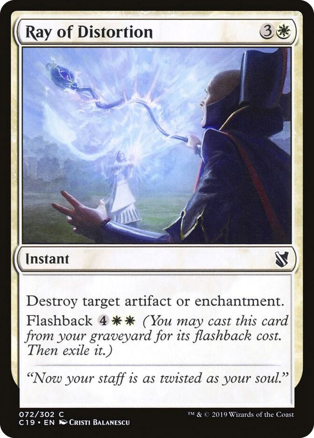 0072 Ray of Distortion C Commander 2019