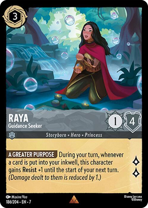 0186 Raya - Guidance Seeker Rare Archazia's Island