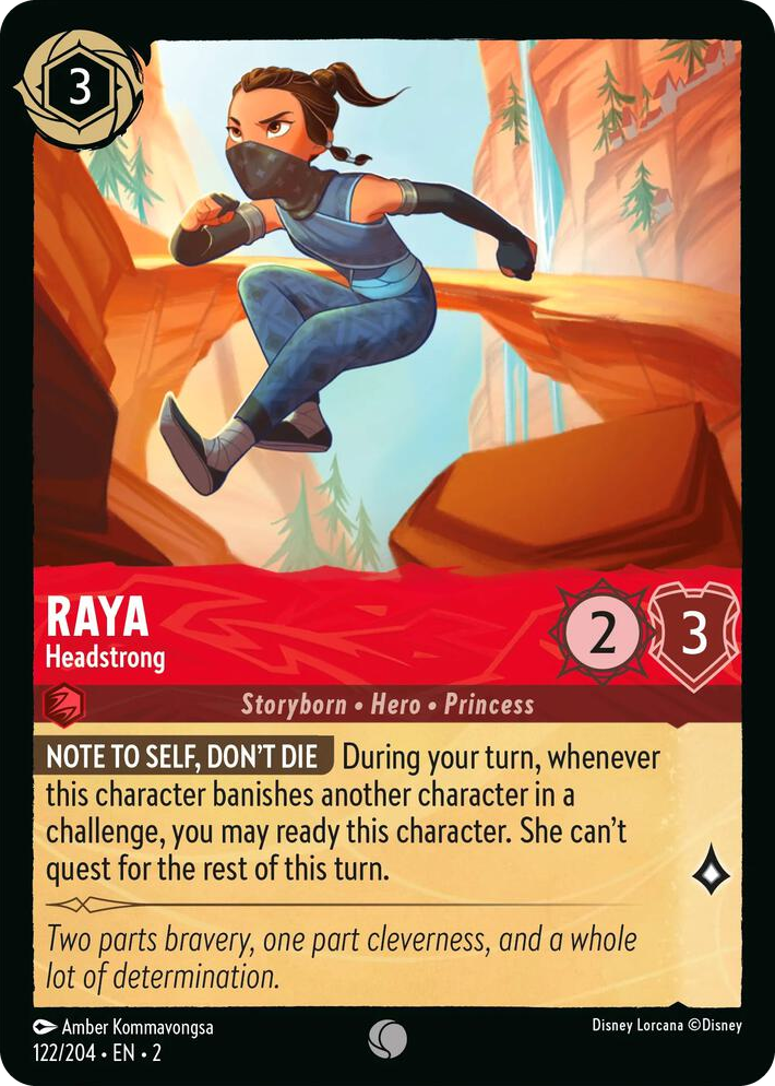 0122 Raya - Headstrong Common Rise of the Floodborn
