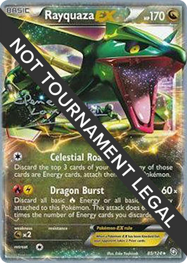 0085 Rayquaza EX - 2013 (Clement Lamberton) Ultra Rare World Championship Decks
