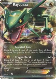 BW047 Rayquaza EX -BW47 Promo Black and White Promos
