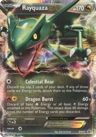 BW047 Rayquaza EX -BW47 Promo Black and White Promos