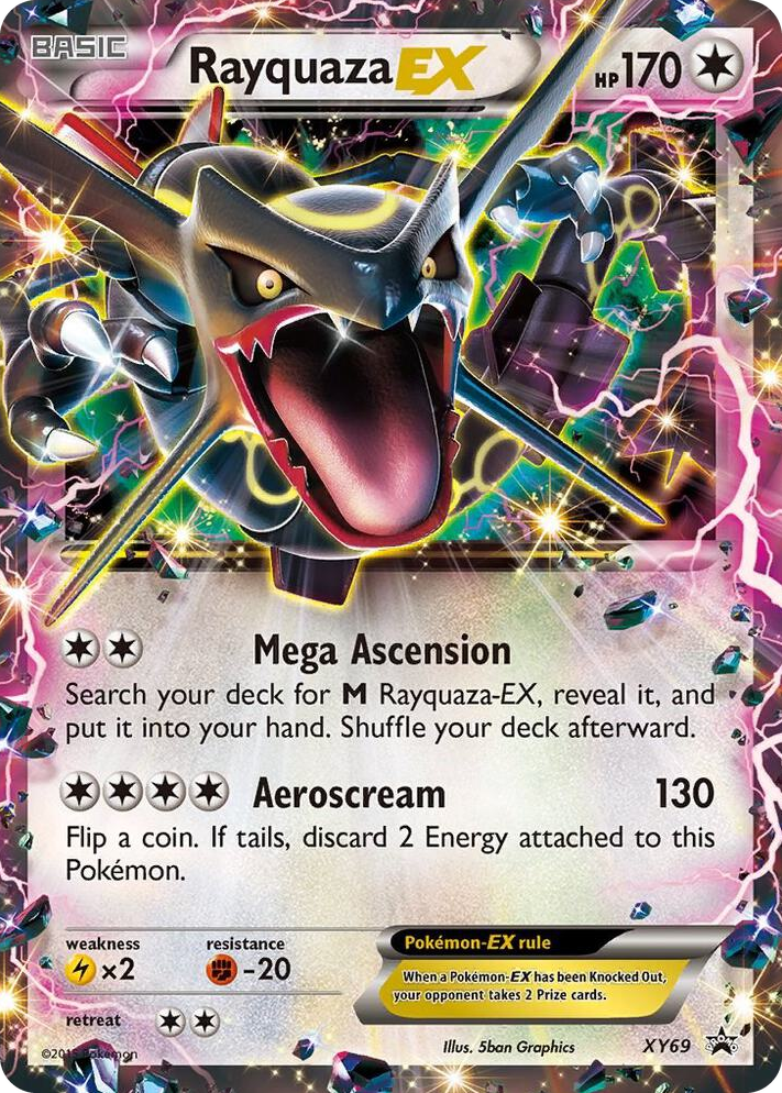 XY069 Rayquaza EX (Shiny) Promo XY Promos
