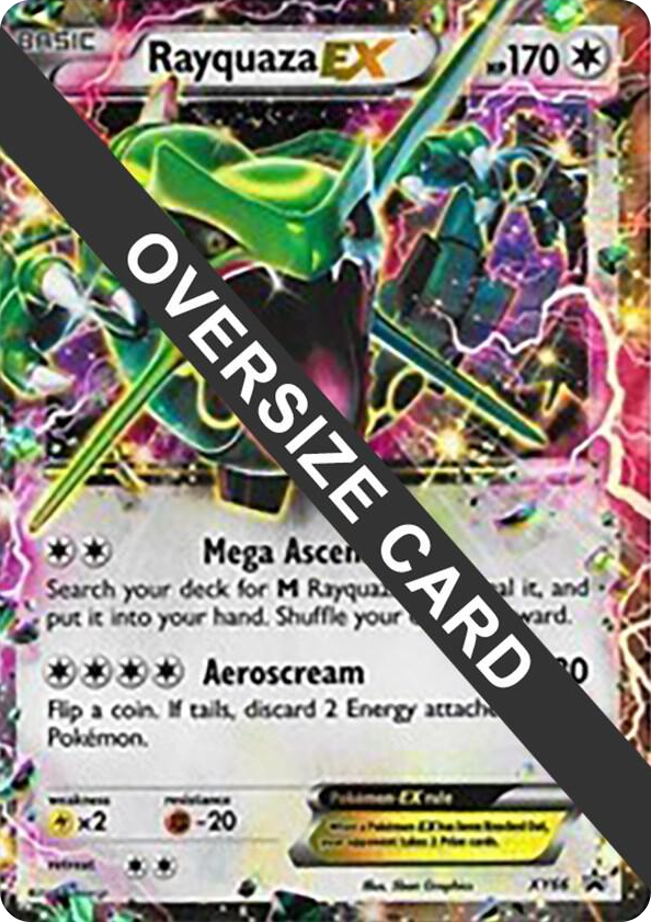 XY066 Rayquaza EX - XY66 Promo Jumbo Cards