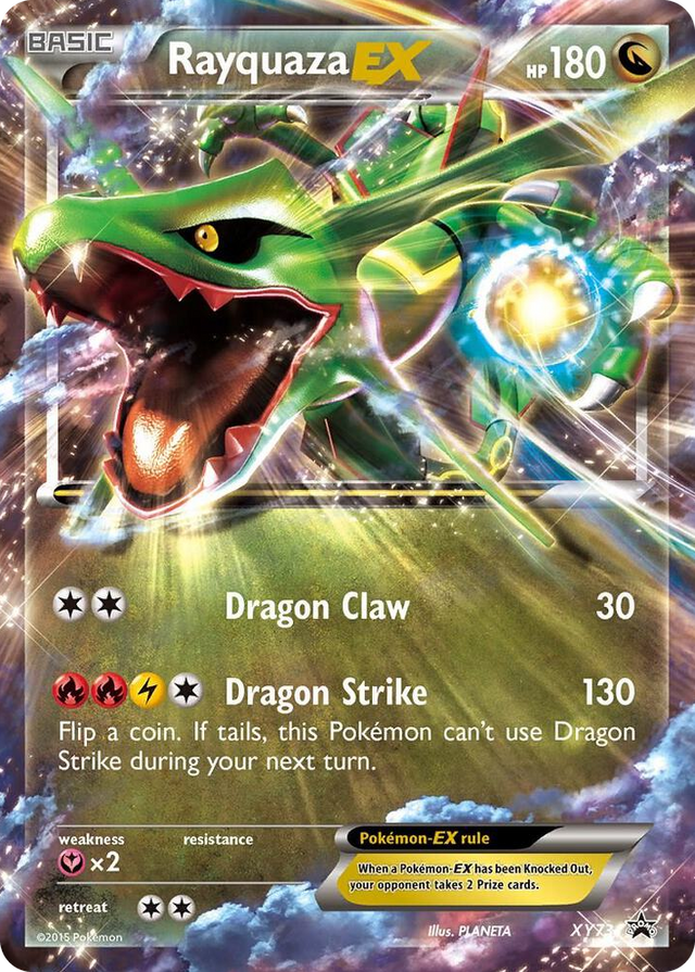 XY073 Rayquaza EX (XY73) Promo XY Promos