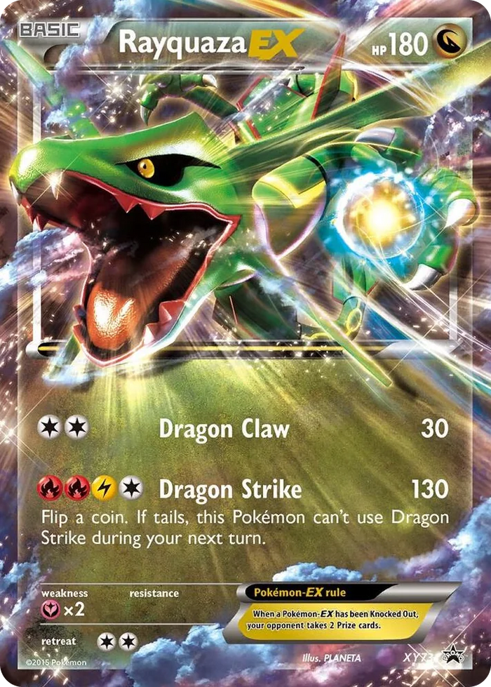 XY073 Rayquaza EX (XY73) Promo XY Promos