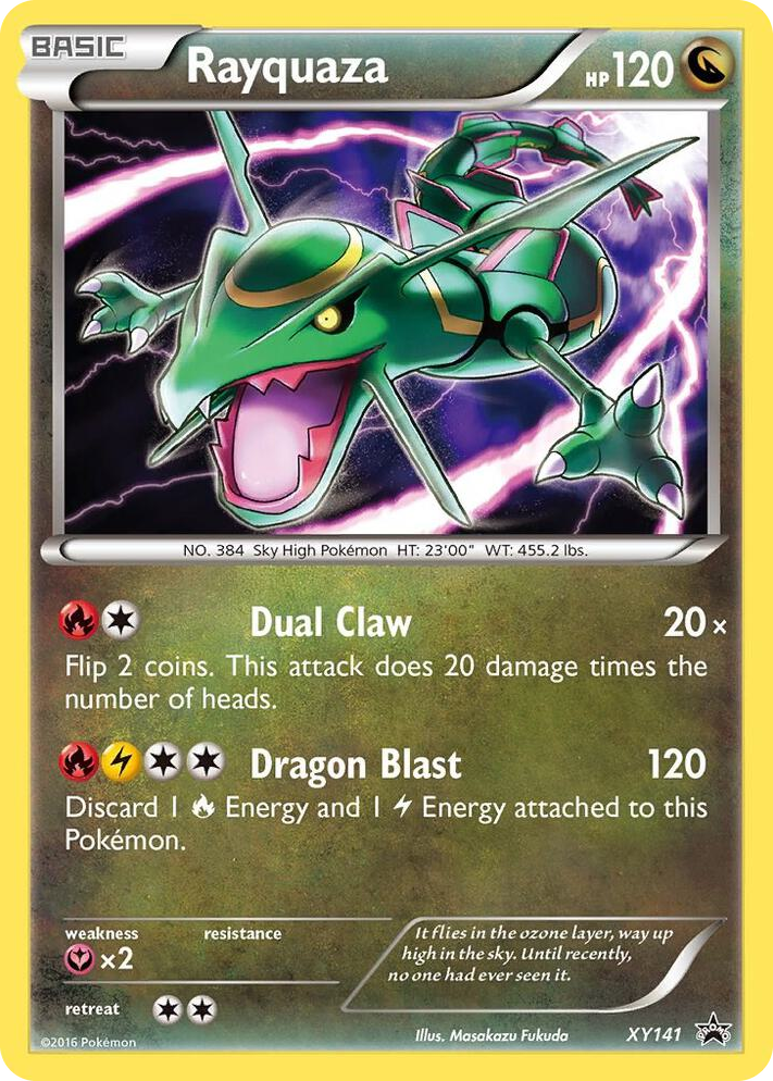 XY141 Rayquaza - XY141 Promo XY Promos