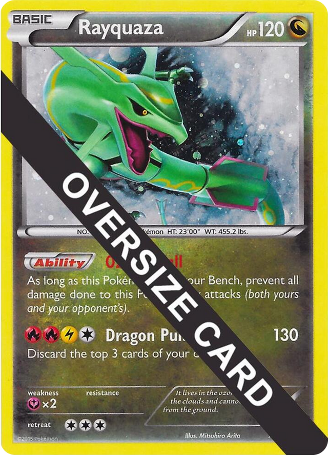 XY064 Rayquaza - XY64 Promo Jumbo Cards