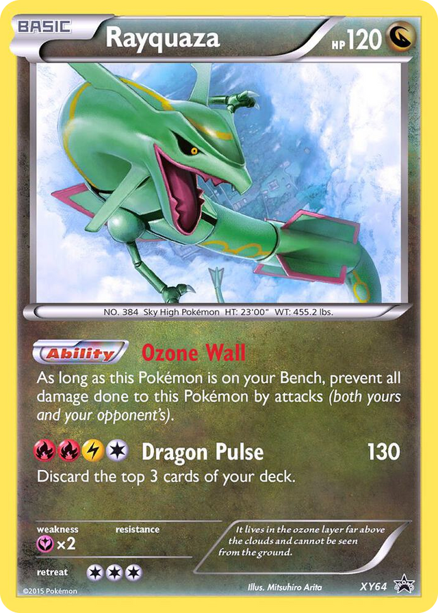 XY064 Rayquaza - XY64 Promo XY Promos