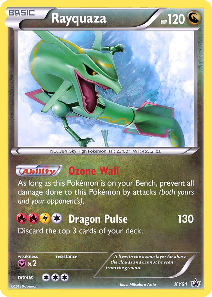 XY064 Rayquaza - XY64 Promo XY Promos