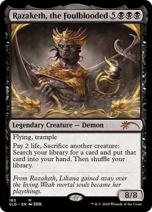 0163 Razaketh, the Foulblooded M Secret Lair Drop Series