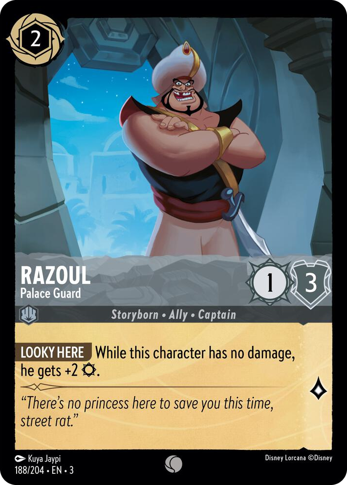 0188 Razoul - Palace Guard Common Into the Inklands