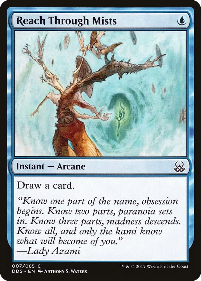 Reach Through Mists #7 C - Duel Decks: Mind vs. Might Pokemon card