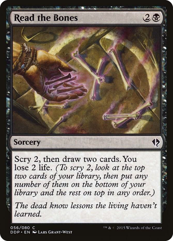 Read the Bones #56 C - Duel Decks: Zendikar vs. Eldrazi Pokemon card