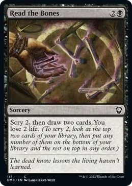 0117 Read the Bones C Commander: Dominaria United