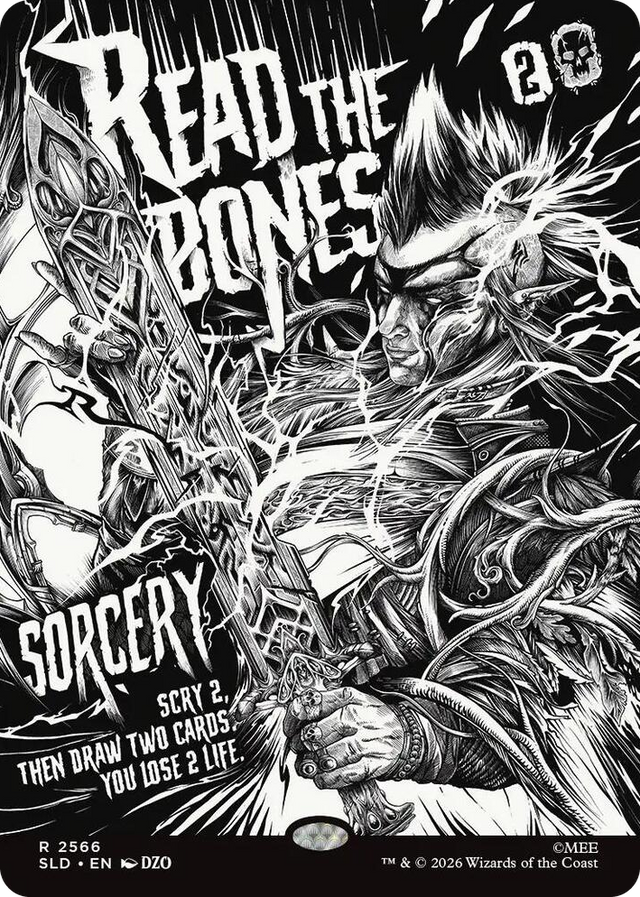 2566 Read the Bones (2566) R Secret Lair Drop Series