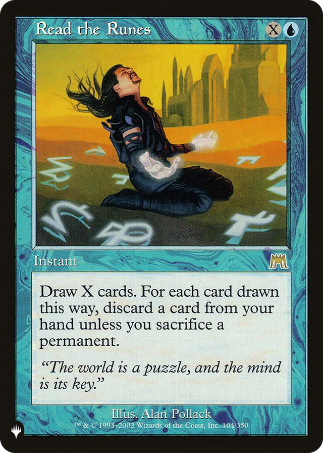 0104 Read the Runes R The List Reprints