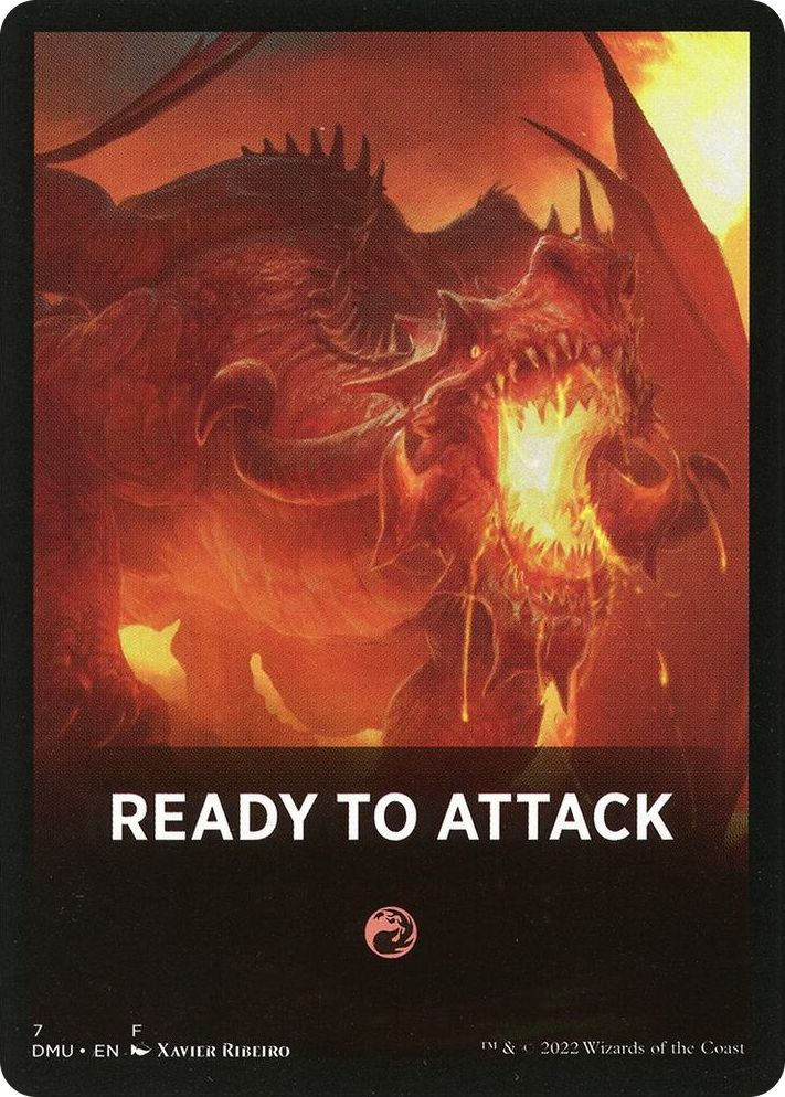 0007 Ready to Attack Theme Card T Dominaria United