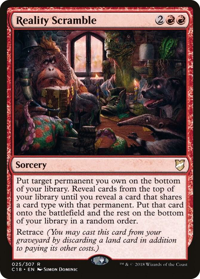 0025 Reality Scramble R Commander 2018