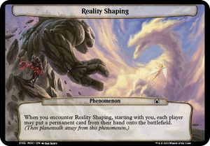 0155 Reality Shaping T Planechase: March of the Machine