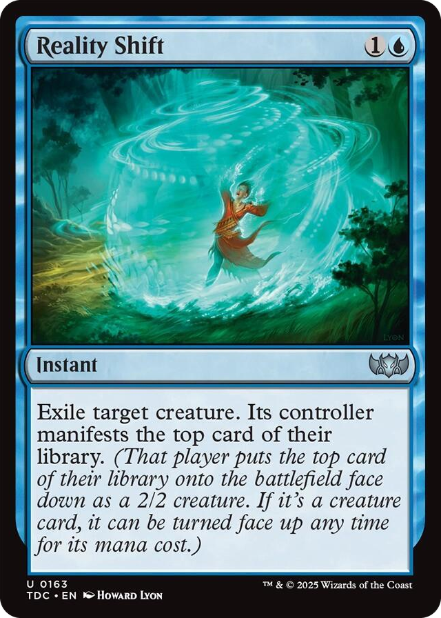 0163 Reality Shift U Commander: Tarkir: Dragonstorm